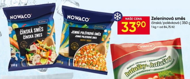Zeleninová čínská směs mražená Nowaco