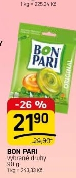 Bonbony Bon Pari Nestlé