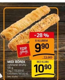 Börek se slanou náplní