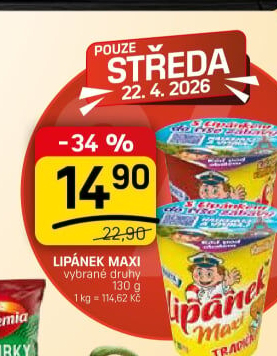 Dezert Lipánek Madeta