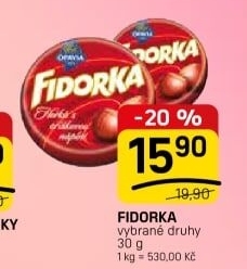 Oplatky Fidorka Opavia