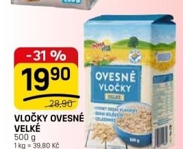 Ovesné vločky Bonavita