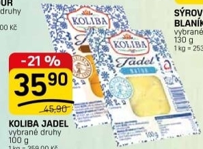 Sýr Jadel Koliba Bystřice pod Hostýnem