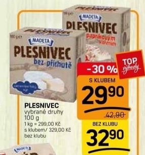 Sýr Plesnivec Madeta