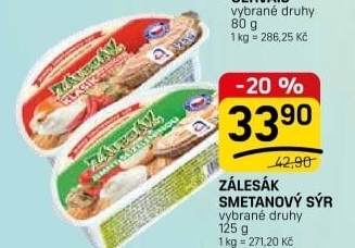 Sýr termizovaný Zálesák