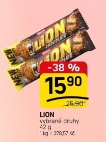 Tyčinka Lion Nestlé