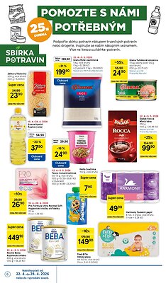 akční leták Tesco 22.4.2026-28.4.2026