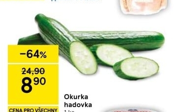 Okurka salátová - hadovka