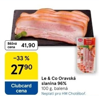 Oravská slanina LE&amp