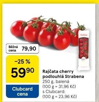 Rajčata cherry keříková Čerstvě utrženo