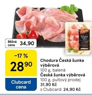 Šunka česká výběrová