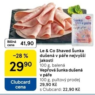 Šunka vepřová dušená