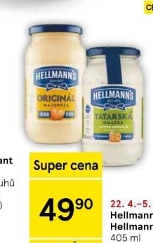 Tatarská omáčka Hellmann'