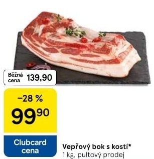 Vepřový bok s kostí