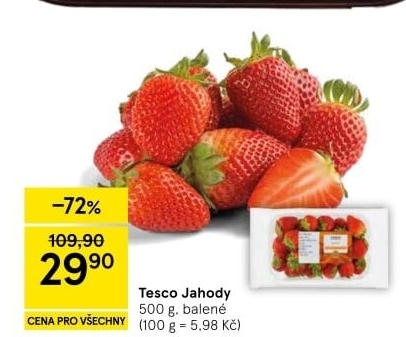 Jahody Tesco