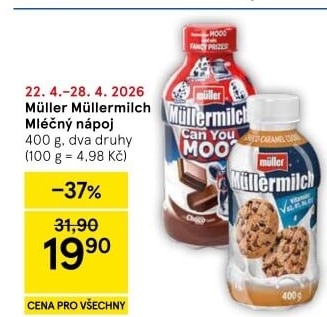 Nápoj mléčný Müllermilch Müller