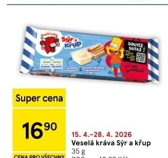 Sýr a křup Veselá kráva