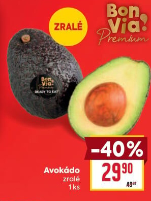 Avokádo Billa Bonvia Premium