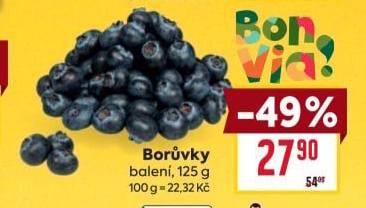Borůvky Billa Bonvia