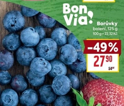 Borůvky Billa Bonvia
