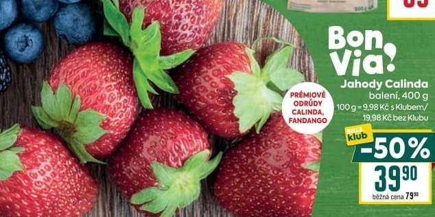 Jahody Billa Bonvia