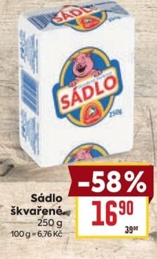 Sádlo vepřové škvařené Agro-top