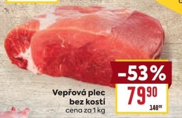 Vepřová plec bez kosti