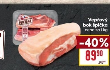 Vepřový bok špička Vocílka