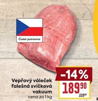 Vepřový váleček - falešná svíčková