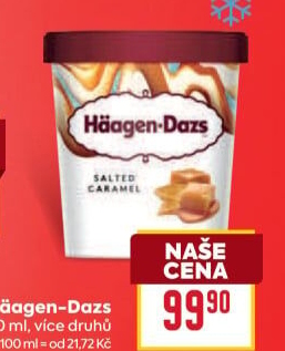 Zmrzlina v kelímku Häagen-Dazs