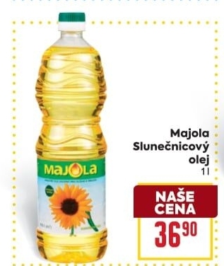 Slunečnicový olej Majola