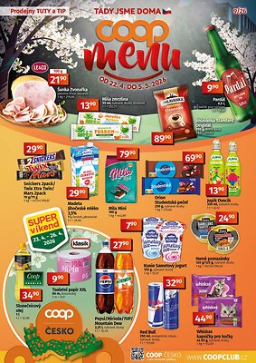 akční leták COOP 22.4.2026-5.5.2026