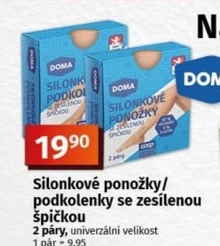 Dámské silonové ponožky Doma