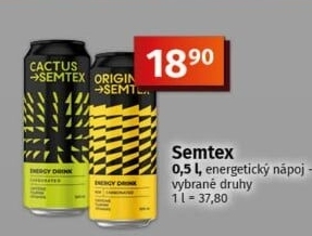 Energetický nápoj Semtex
