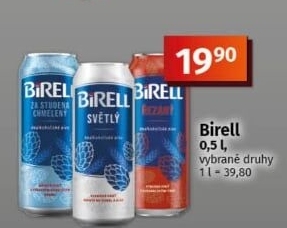 Nealkoholické pivo Birell