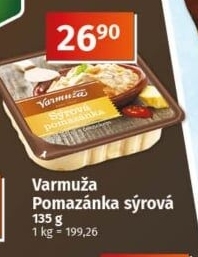 Pikantní sýrová pomazánka Varmuža