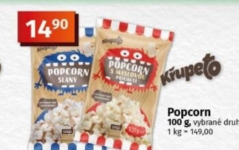Popcorn Křupeto Coop