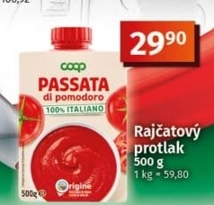 Rajčatový protlak Coop