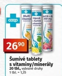 Šumivé tablety Coop