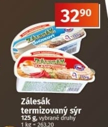 Sýr termizovaný Zálesák