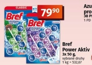 WC blok tuhý Power Aktiv Bref