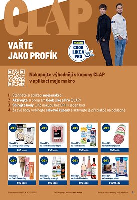 akční leták Makro 22.4.2026-5.5.2026