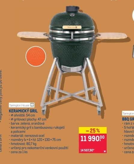 Keramický gril Tarrington House