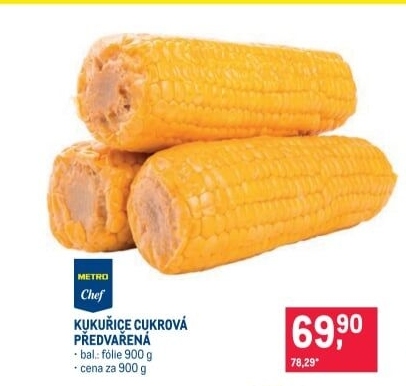 Kukuřice předvařená Metro Chef