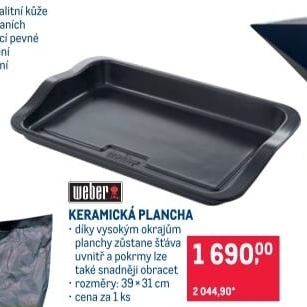 Plancha na grilování Weber