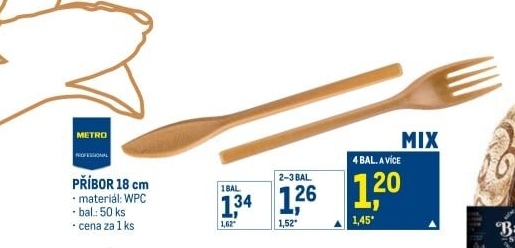 Příbory WPC Metro Professional