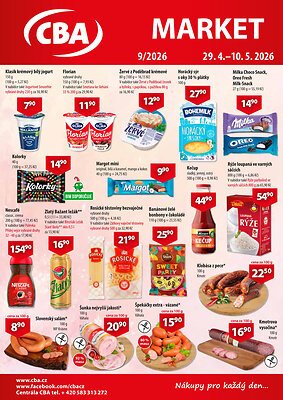 akční leták CBA 29.4.2026-10.5.2026