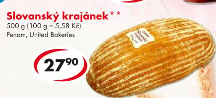 Chléb Slovanský krajánek Odkolek
