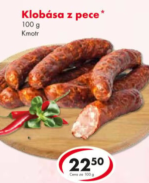 Klobása z pece Kmotr