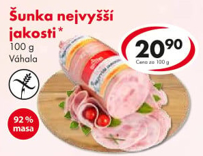 Šunka nejvyšší jakosti Váhala